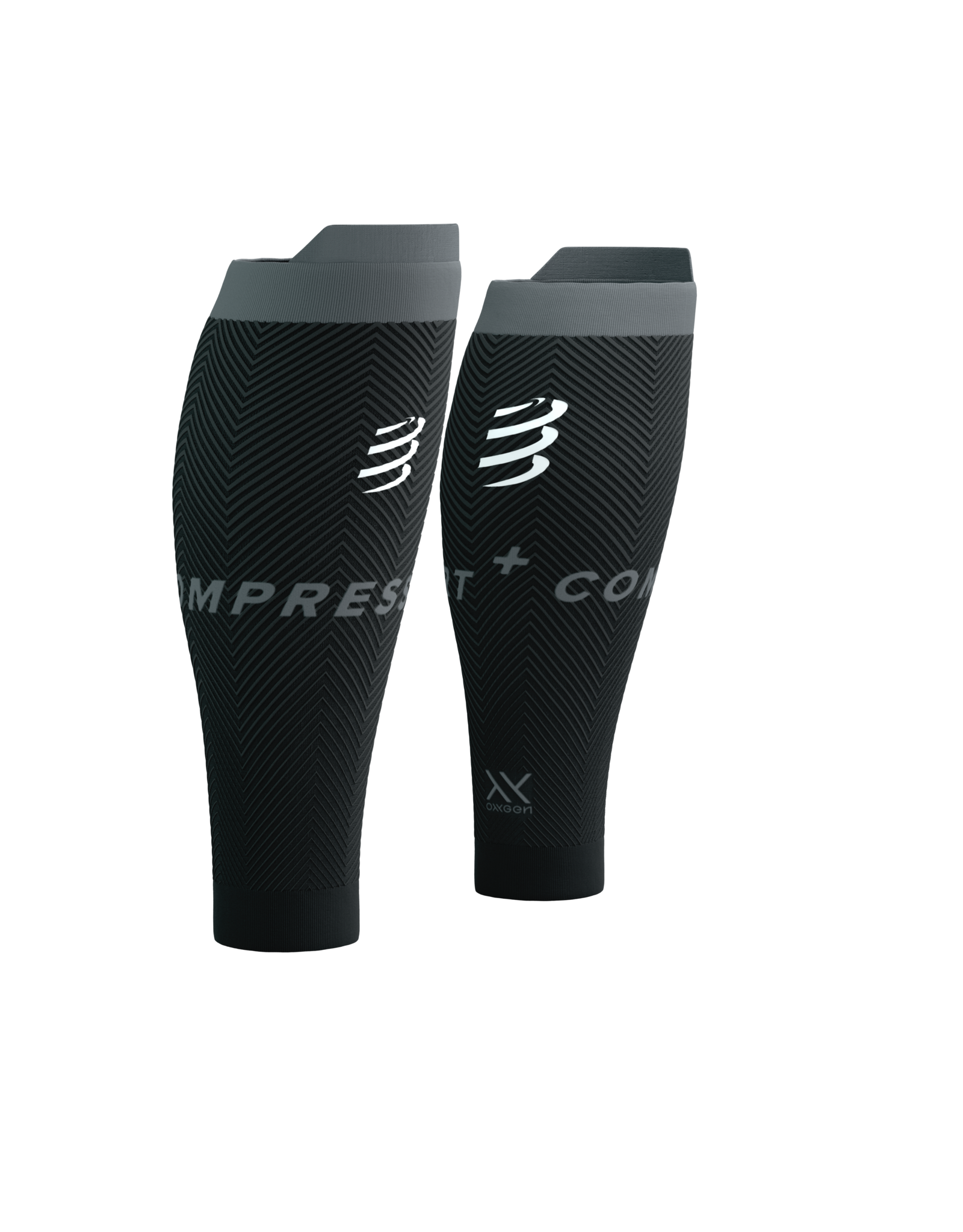 Compressport R2 Oxygen - Black/Steel Grey