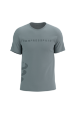 Compressport Logo SS Tshirt M - Alloy/Steel Gray