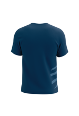 Compressport Logo SS Tshirt M - Estate Blue/Pacific Coast