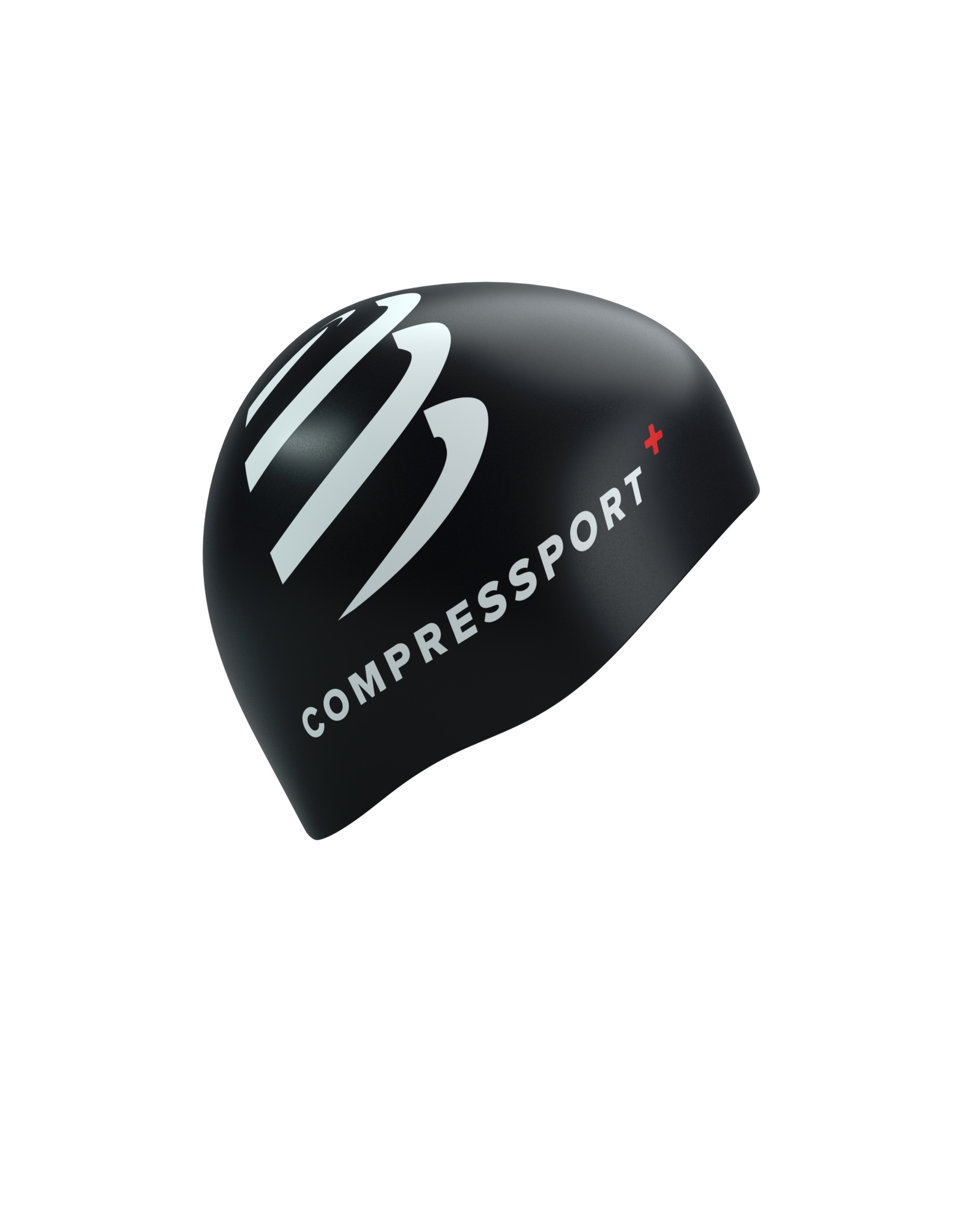 Compressport Swim Cap - Black/White