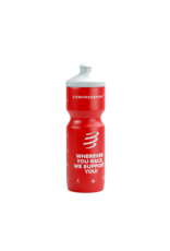 Compressport Bio Cycling Bottle - Red/White