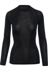Thermowave  Merino Warm Long sleeve shirt - Dames - Black