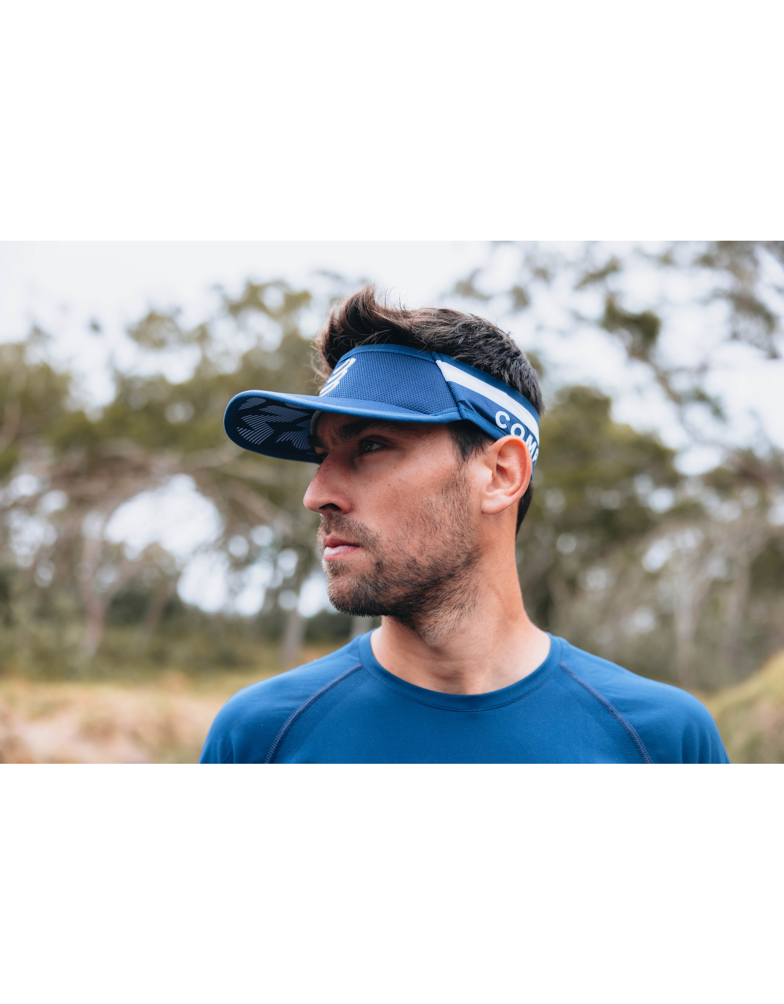 Compressport Visor Ultralight - Estate Blue/White