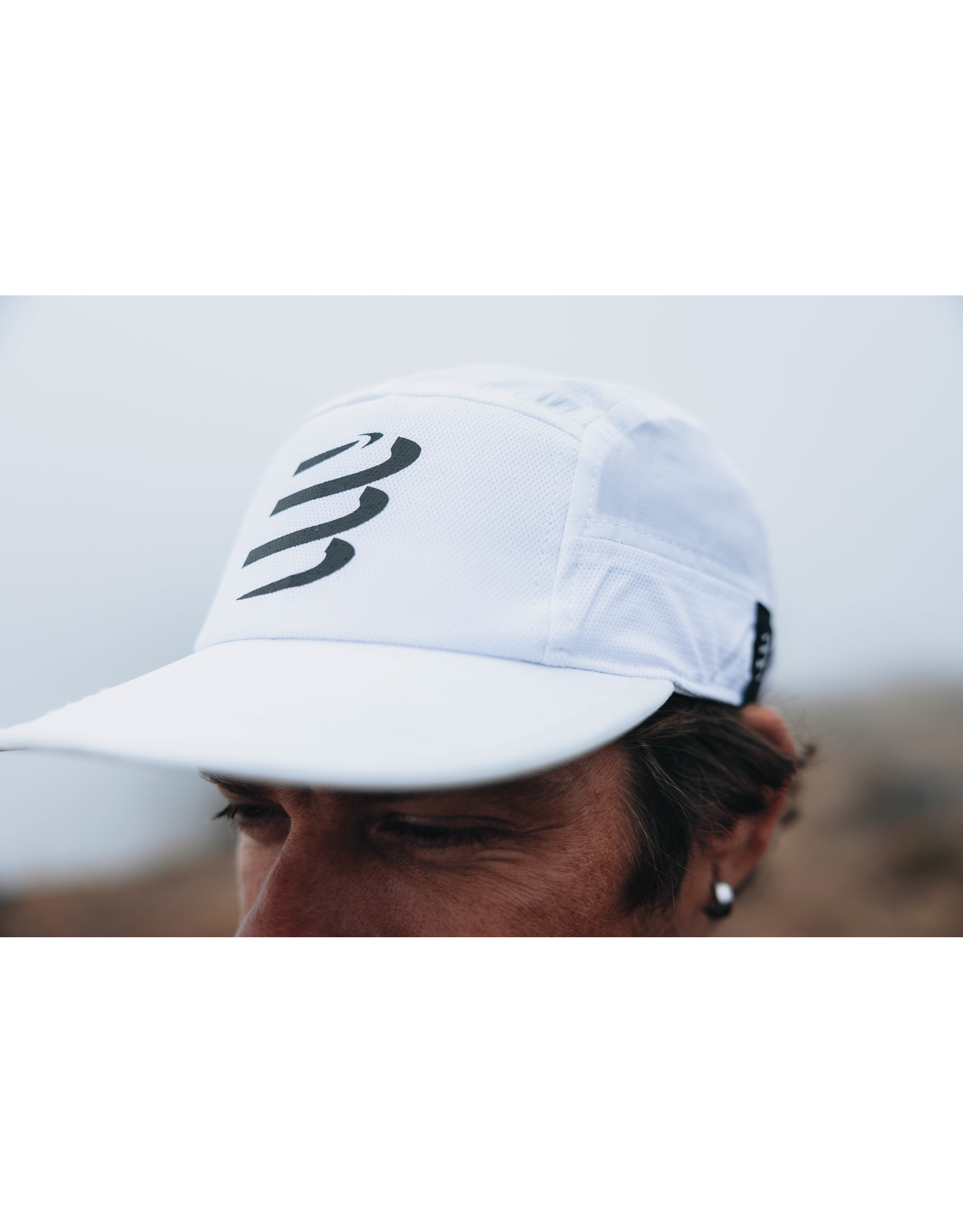 Compressport 5 Panel Light Cap - White