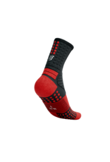 Compressport Pro Marathon Socks - Black/High Risk Red