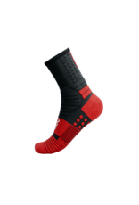 Compressport Pro Marathon Socks - Black/High Risk Red