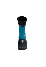 Compressport Pro Racing Socks Winter Trail - Mosaic Blue/Black