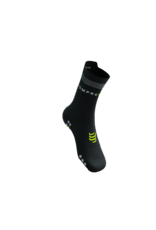 Compressport Pro Racing Socks v4.0 Run High Flash - Black/Fluo Yellow