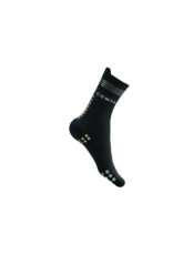 Compressport Pro Racing Socks v4.0 Run High Flash - Black/Fluo Yellow