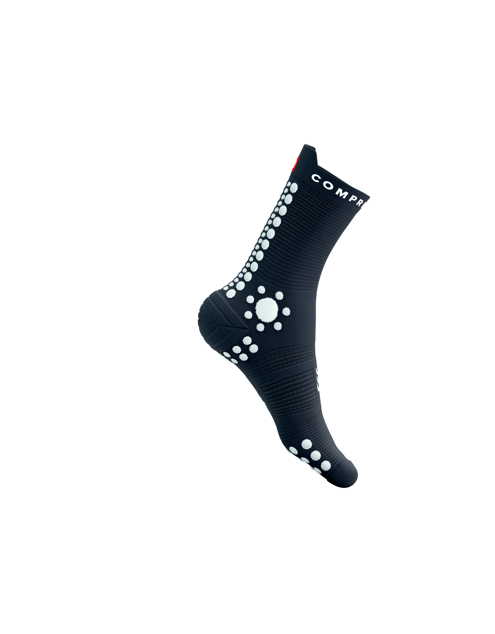 Compressport Pro Racing Socks v4.0 Trail - Magnet/White