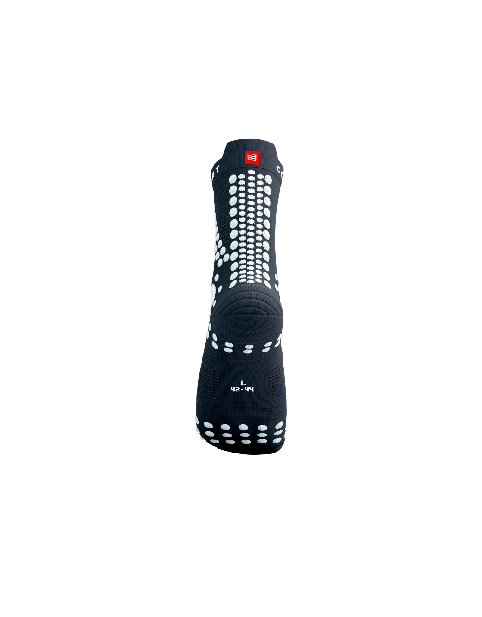 Compressport Pro Racing Socks v4.0 Trail - Magnet/White