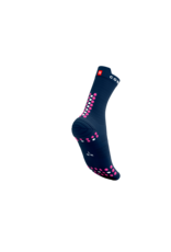 Compressport Pro Racing Socks v4.0 Run High - Mood Indigo/Magenta