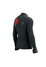 Compressport Winter Trail Postural LS Top M - Black / Red