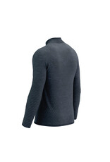 Compressport Seamless Zip Sweatshirt - Mood Indigo Melange