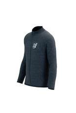 Compressport Seamless Zip Sweatshirt - Mood Indigo Melange