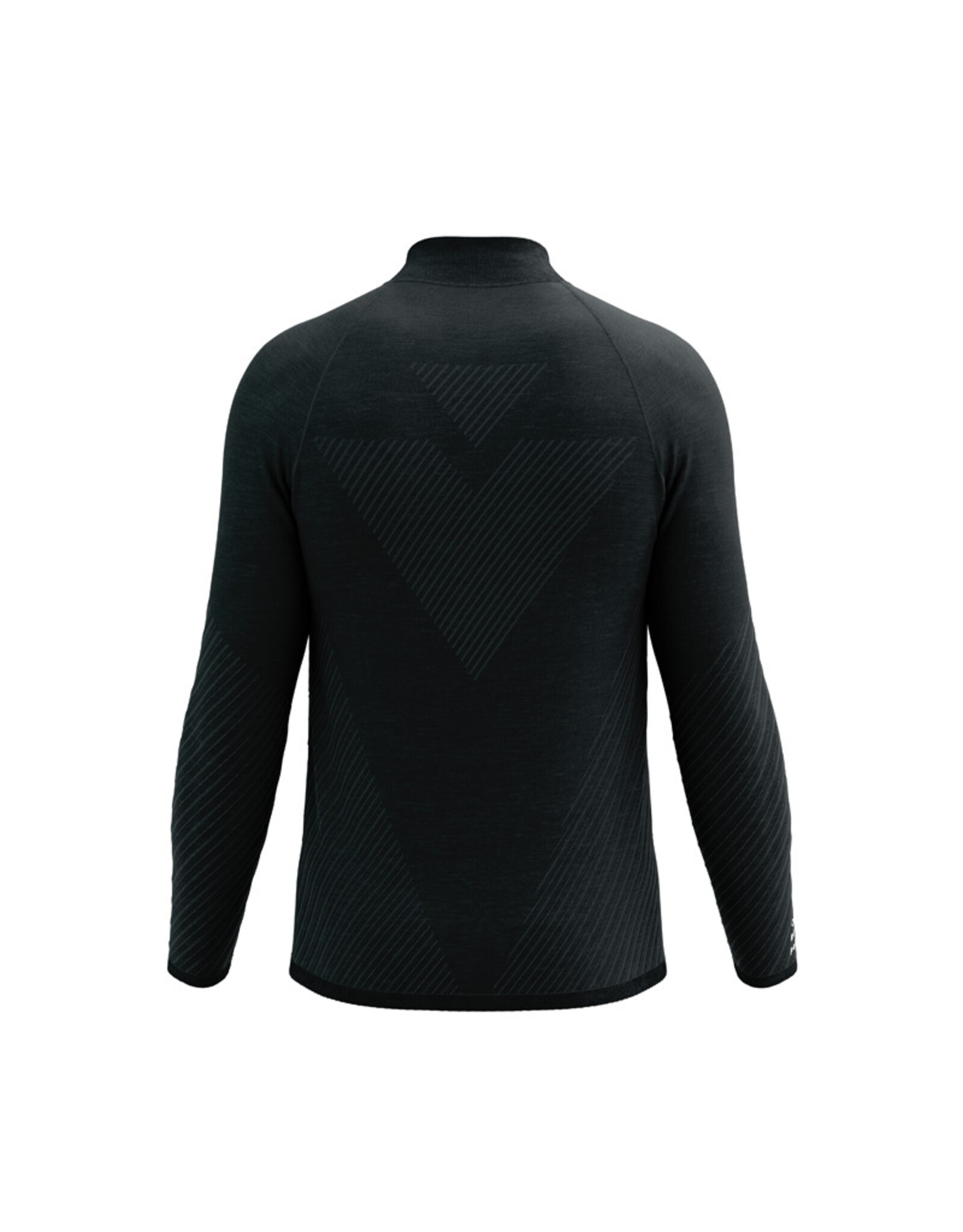 Compressport Seamless Zip Sweatshirt - Black Melange