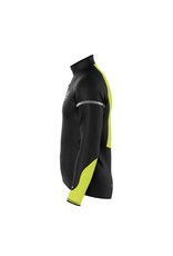 Compressport Hurricane Windproof Jacket Flash M - Black / Fluo Yellow