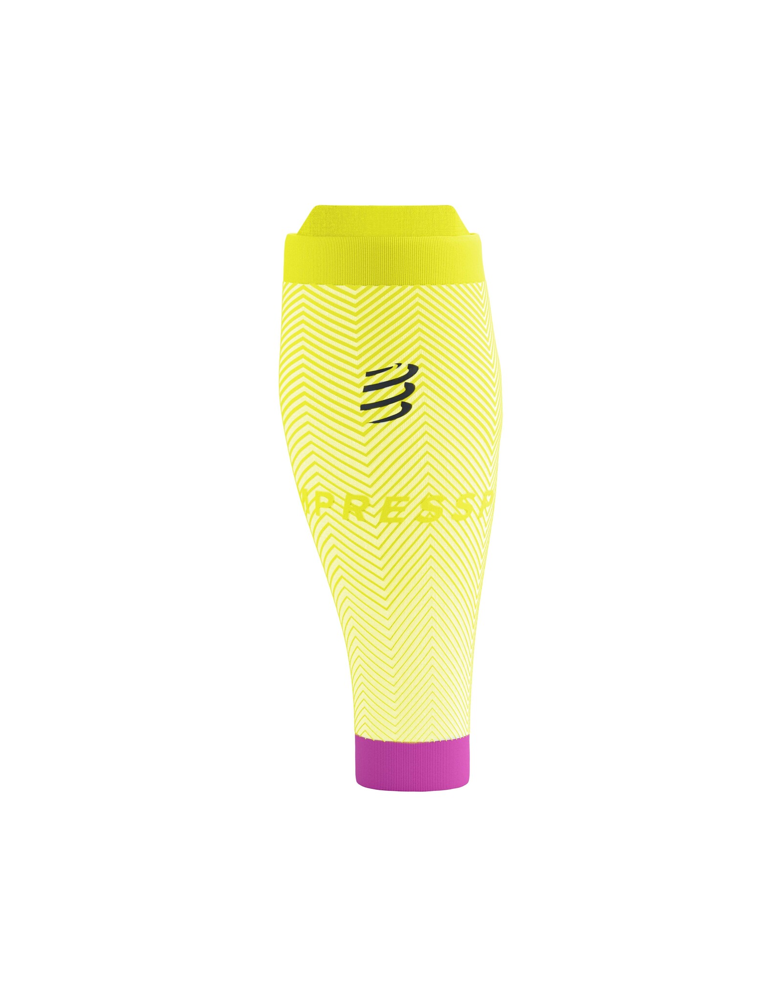 Compressport R2 Oxygen - White/Safety Yellow/Neon Pink