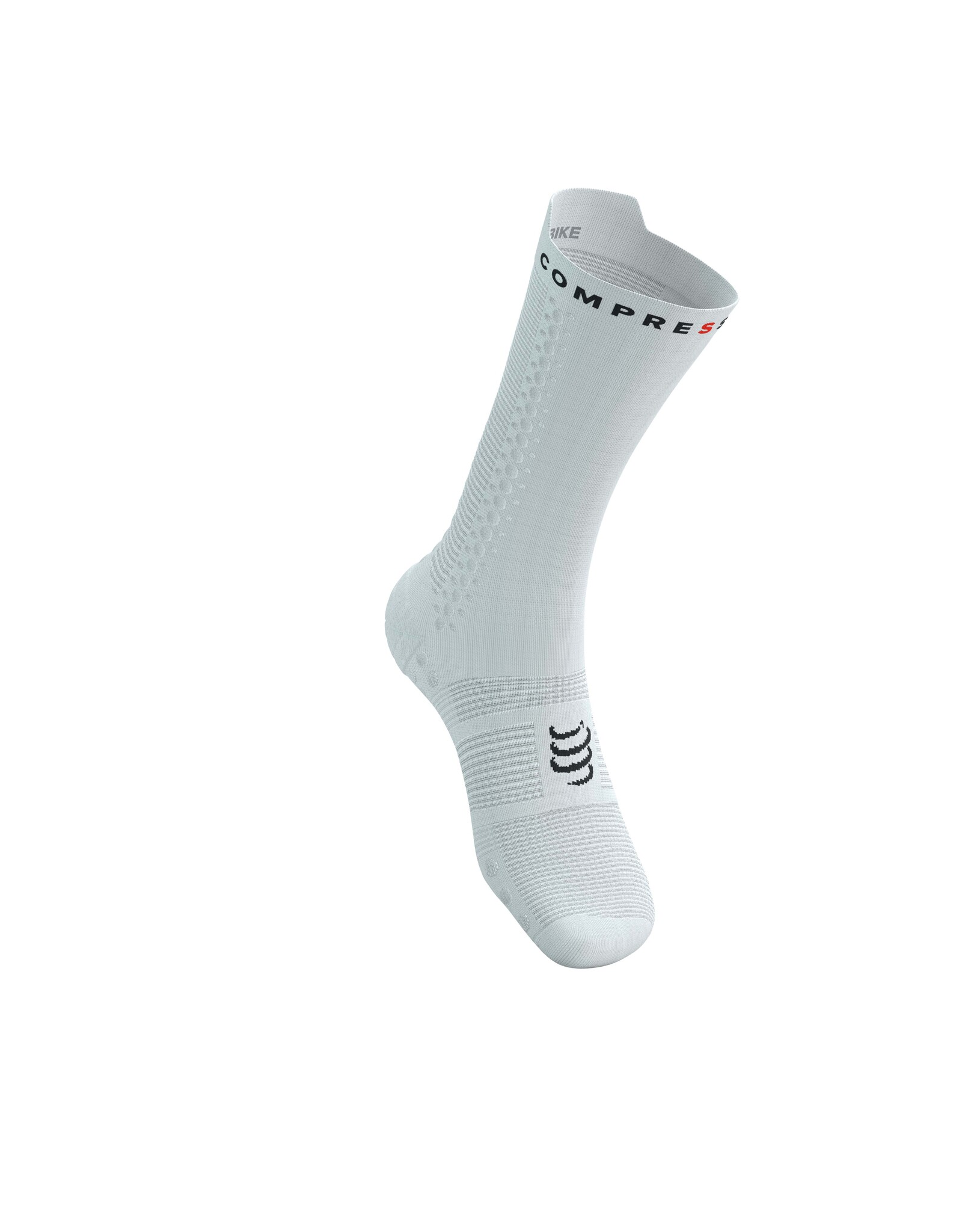 Compressport Pro Racing Socks v4.0 Bike - White/Black