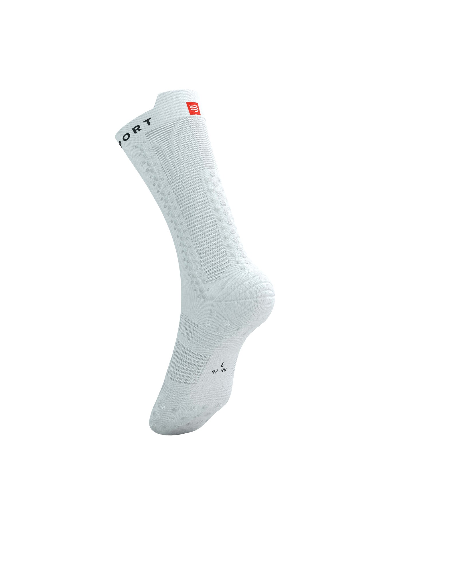 Compressport Pro Racing Socks v4.0 Bike - White/Black