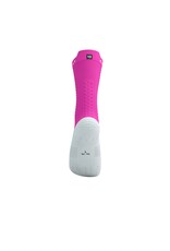 Compressport Pro Racing Socks v4.0 Bike - White/Neon Pink/Black