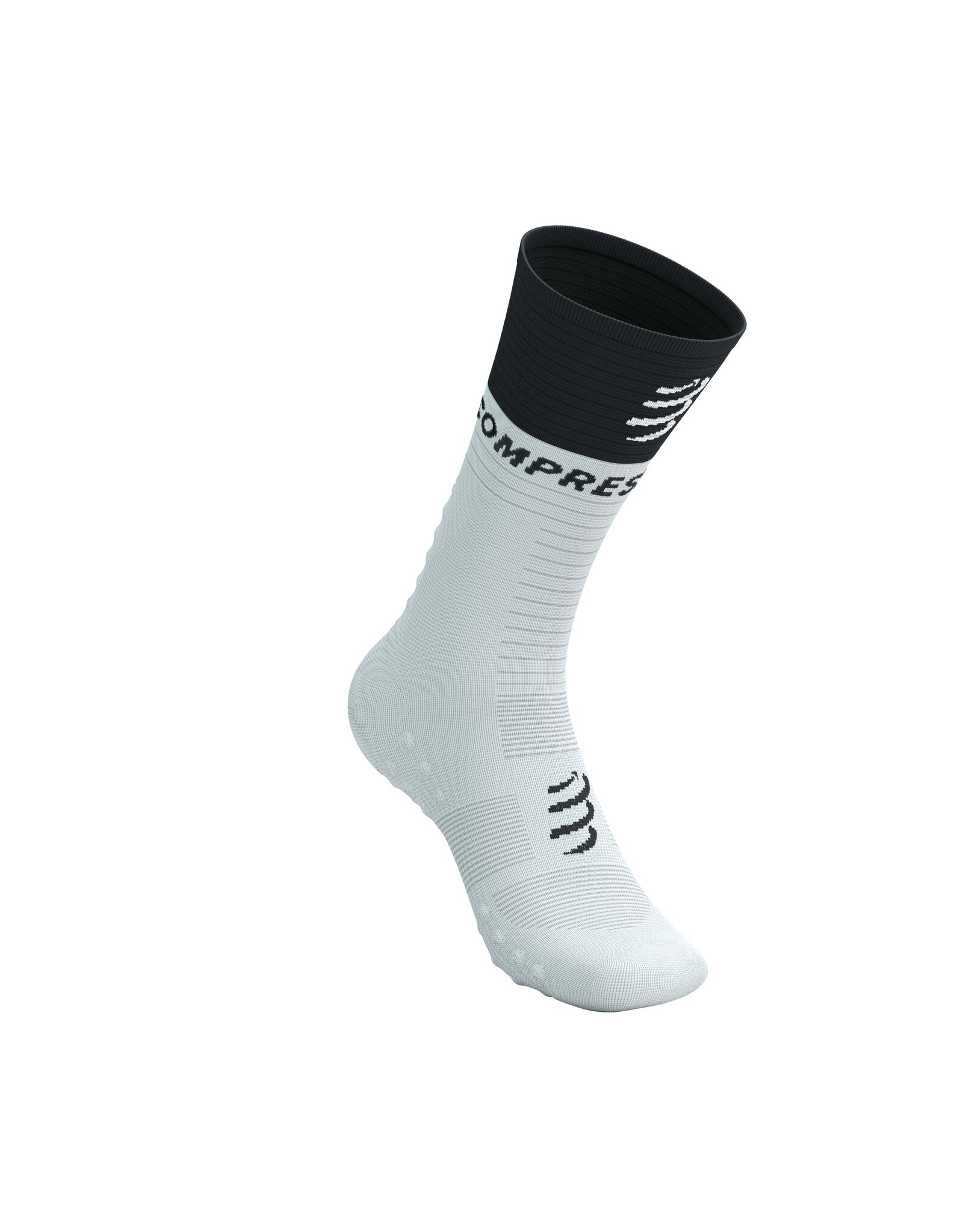 Compressport Mid Compression Socks V2.0 - White/Black