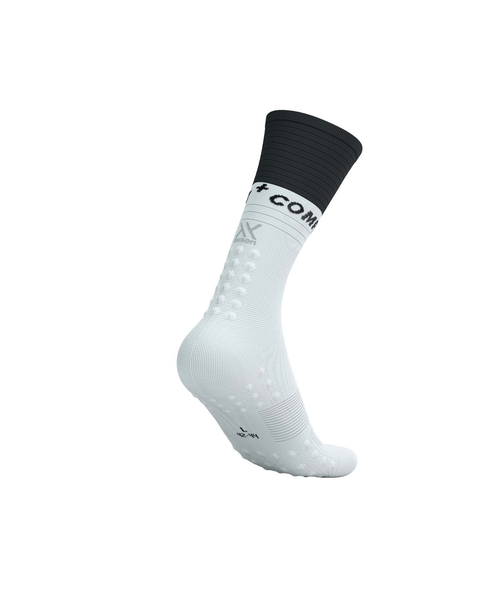 Compressport Mid Compression Socks V2.0 - White/Black