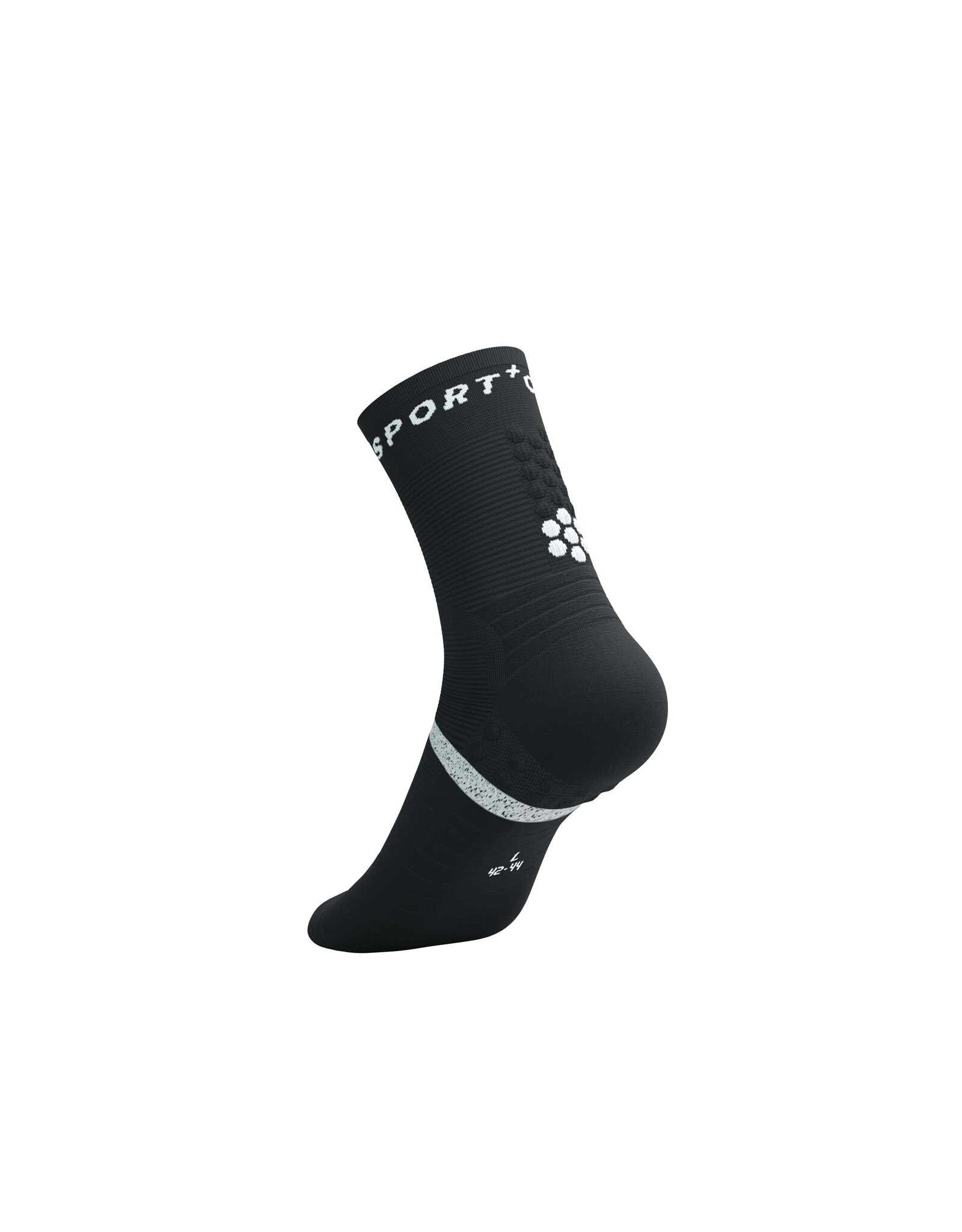 Compressport Pro Marathon Socks V2.0 - Black/White