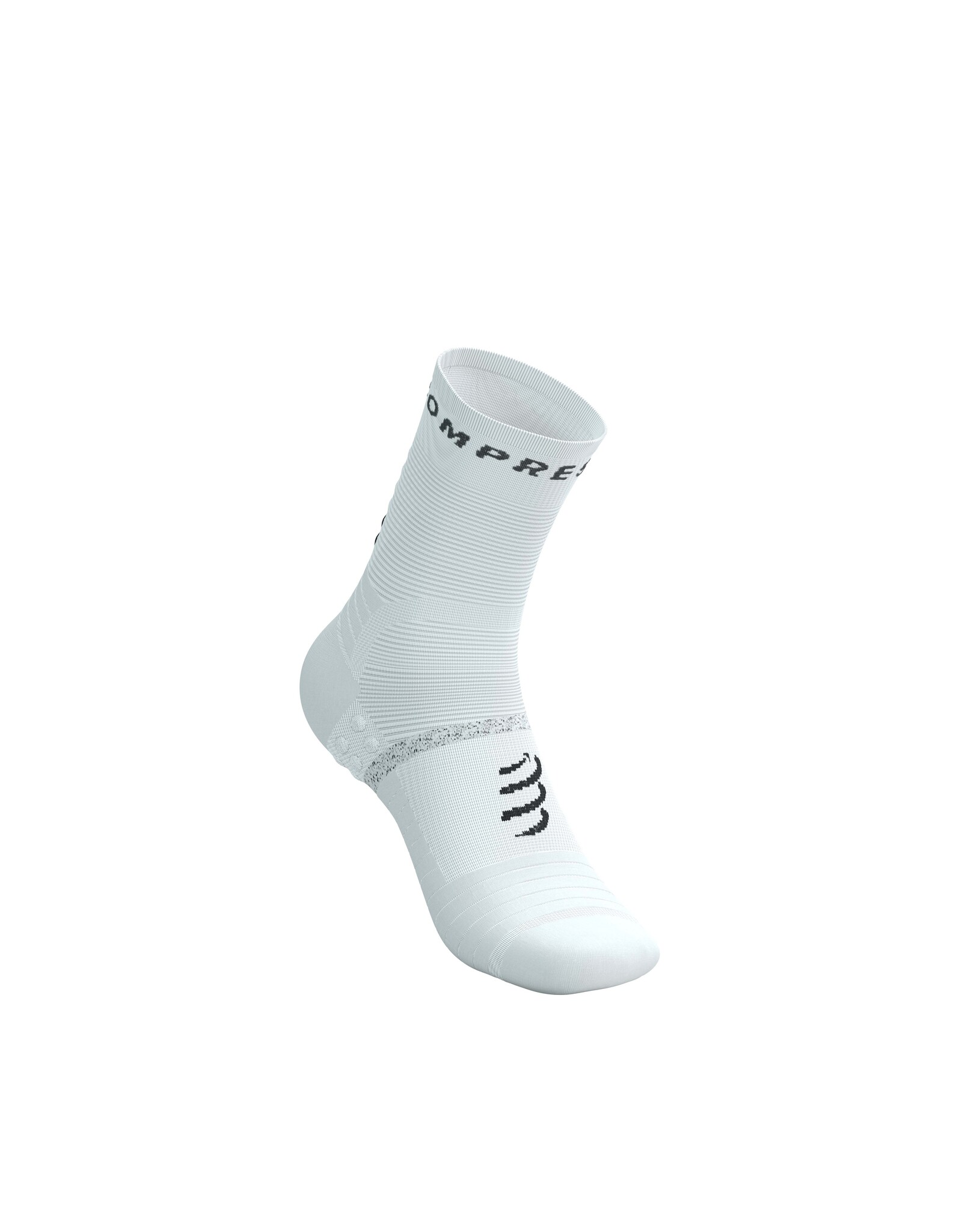 Compressport Pro Marathon Socks V2.0 - White/Black