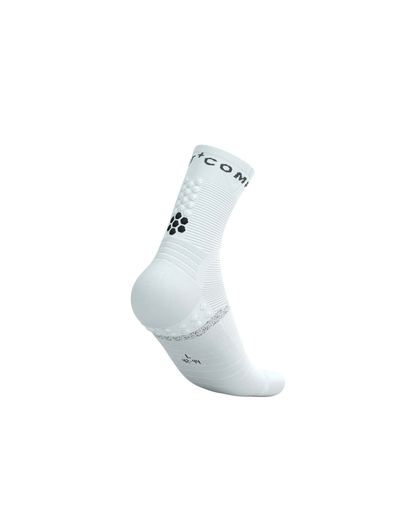 Compressport Pro Marathon Socks V2.0 - White/Black