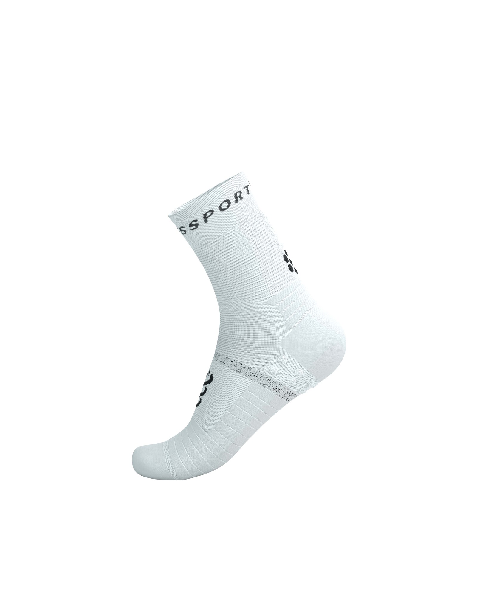 Compressport Pro Marathon Socks V2.0 - White/Black