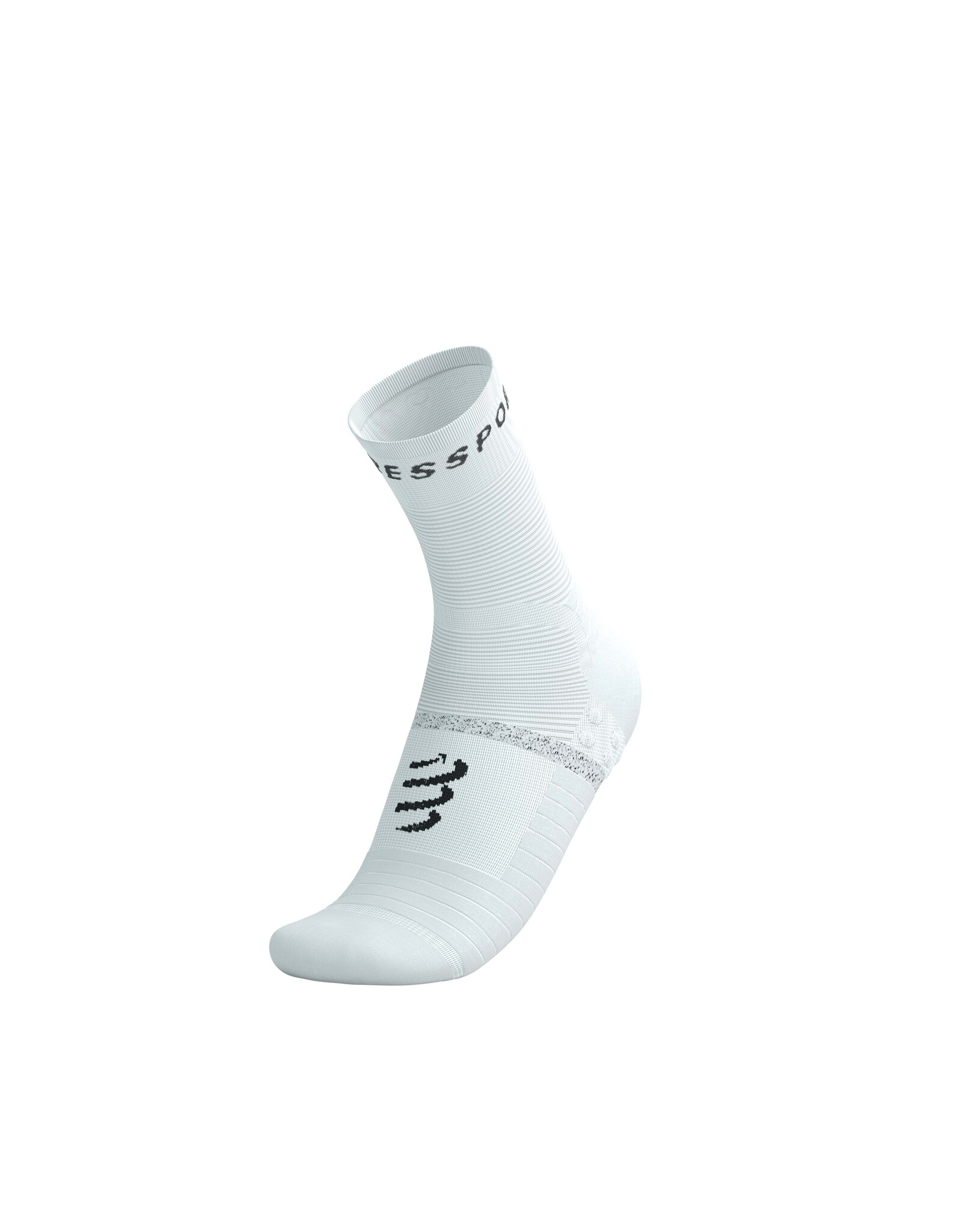 Compressport Pro Marathon Socks V2.0 - White/Black