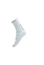 Compressport Pro Racing Socks v4.0 Run High - White/Black/Core Red