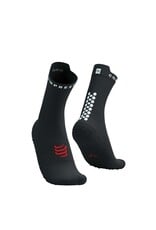 Compressport Pro Racing Socks v4.0 Run High - Black/White/Core Red