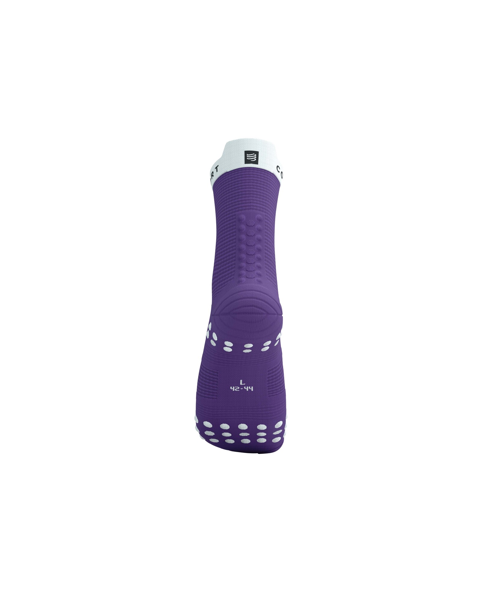 Compressport Pro Racing Socks v4.0 Run High - Royal Lilac/White