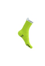 Compressport Pro Racing Socks v4.0 Run High - Safety Yellow/White/Black/Neon Pink