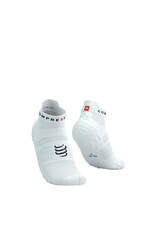 Compressport Pro Racing Socks v4.0 Run Low - White/Black