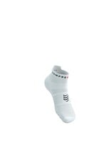 Compressport Pro Racing Socks v4.0 Run Low - White/Black