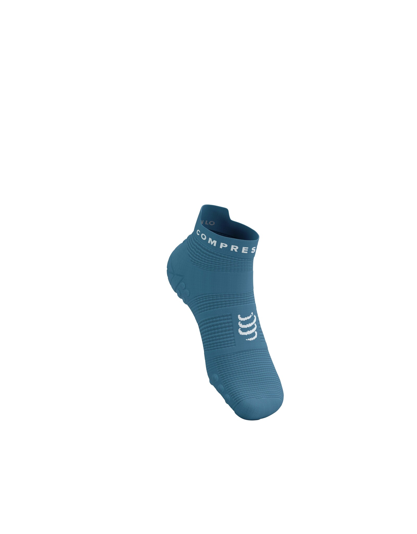 Compressport Pro Racing Socks v4.0 Run Low - Niagara/White