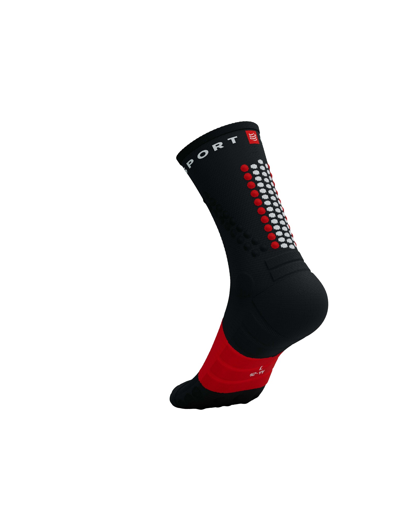 Compressport Ultra Trail  Socks V2.0 - Black/White/Core Red