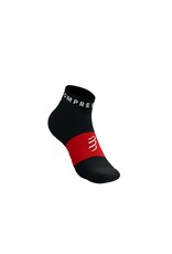 Compressport Ultra Trail Low Socks - Black/White/Core Red