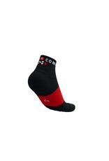 Compressport Ultra Trail Low Socks - Black/White/Core Red