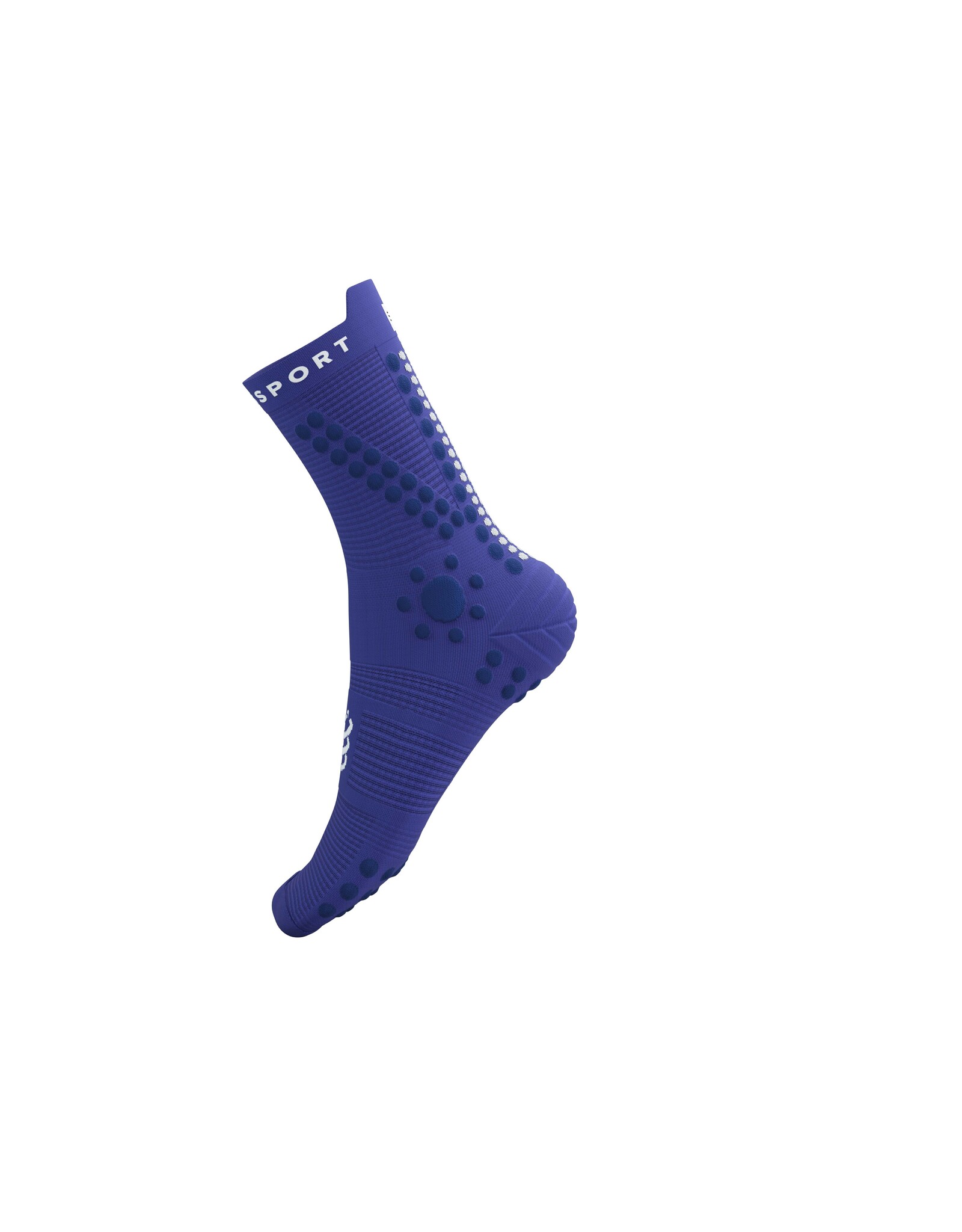 Compressport Pro Racing Socks v4.0 Trail - Dazzling Blue/Dress Blues/White