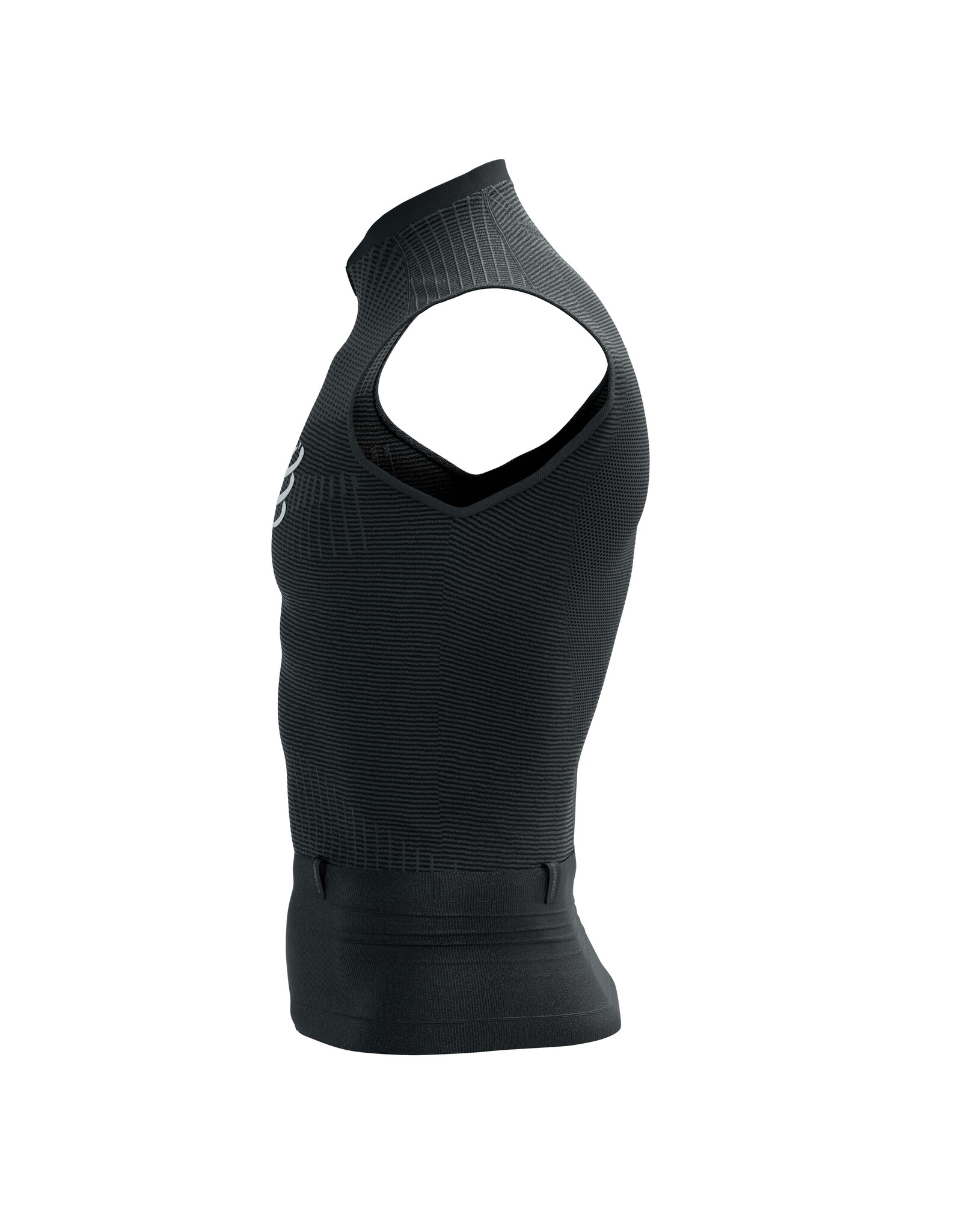 Compressport Trail Postural Tank Top M - Black/White