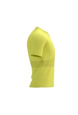 Compressport Trail Half-Zip Fitted SS Top - Green Sheen/Safety Yellow