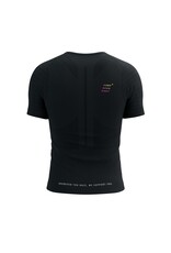 Compressport Racing SS Tshirt M - Black/Safety Yellow