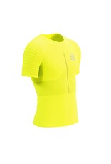 Compressport Racing SS Tshirt M - Safety Yellow/Silver Reflective