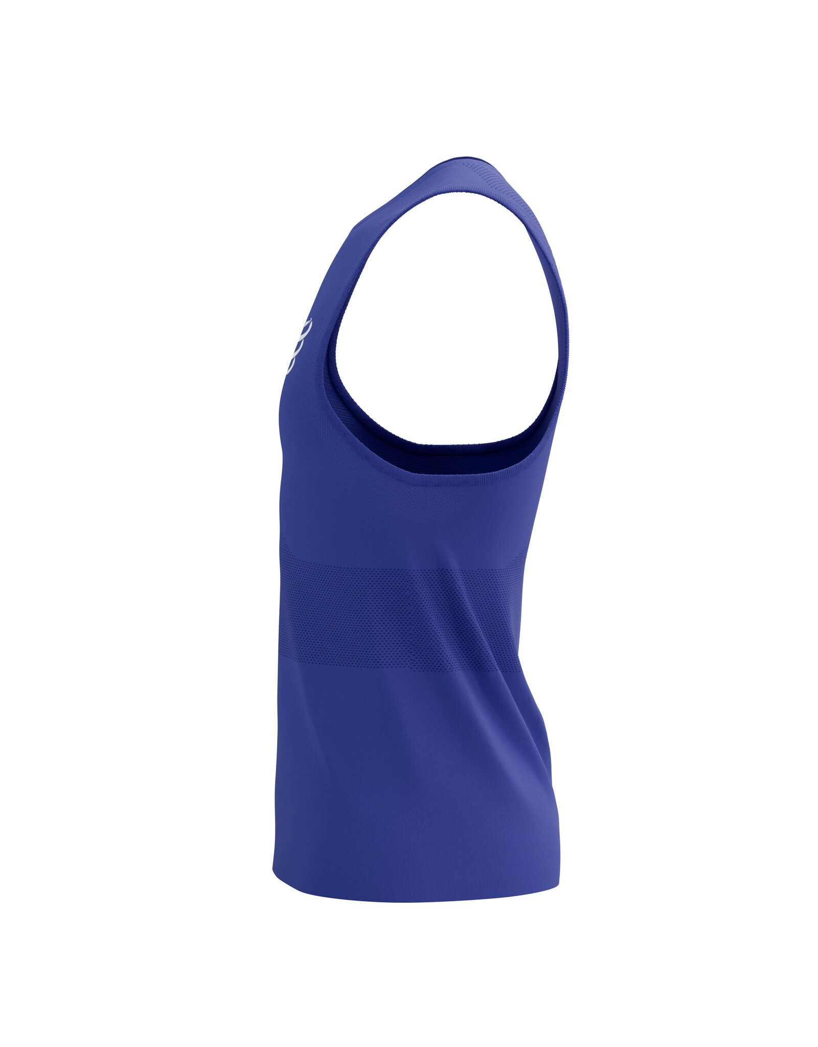 Compressport Pro Racing Singlet M - Dazzling Blue/White Reflective