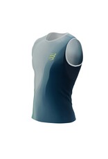 Compressport Performance Tank M - Eggshell Blue/Niagara/Dress Blues