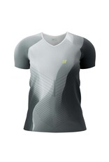 Compressport Performance SS Tshirt W - Black/White/Safety Yellow